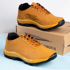 کفش مردانهCasual_yellow مدل 2000