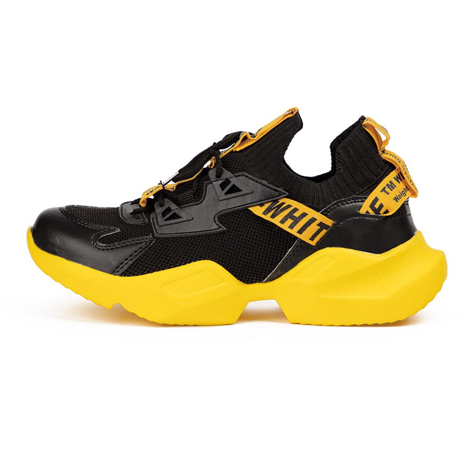 کفش مردانه Pogo مدل 2063_رنگ زرد