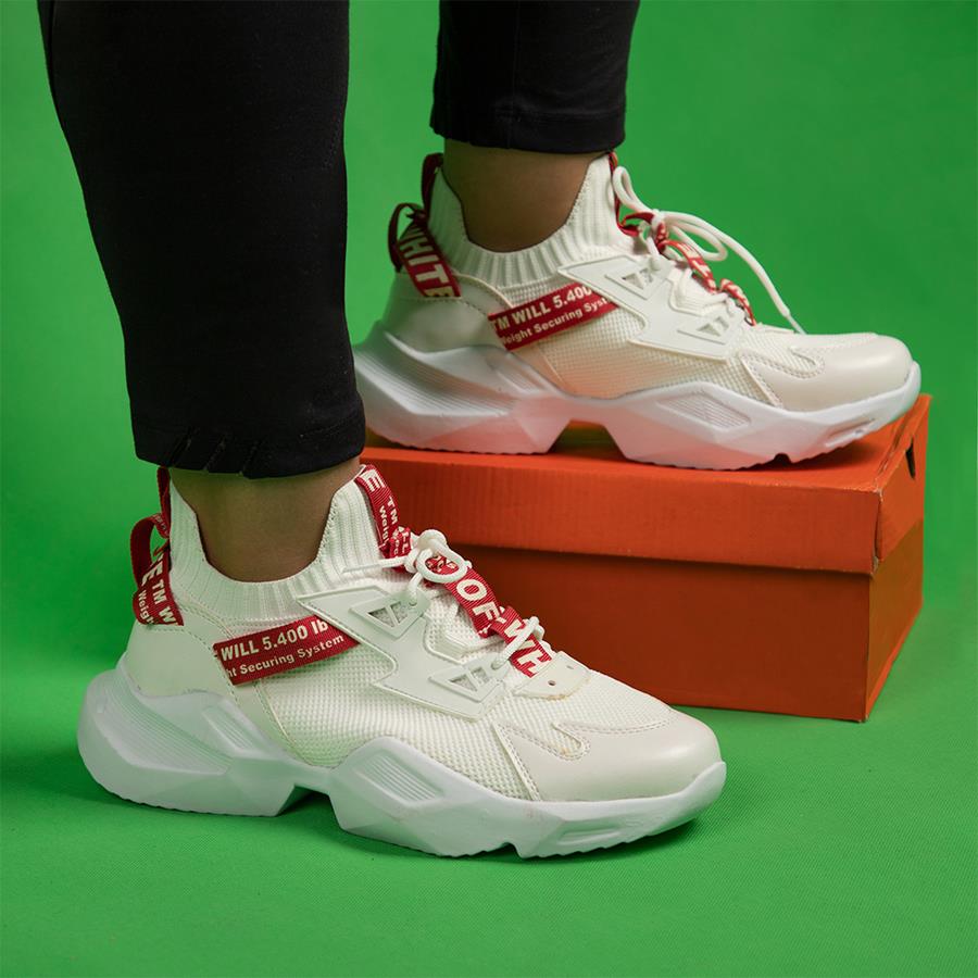 کفش مردانه Kim-Wills مدل 2065_رنگ سفید
