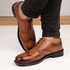 کفش مردانه  Leather مدل 2079