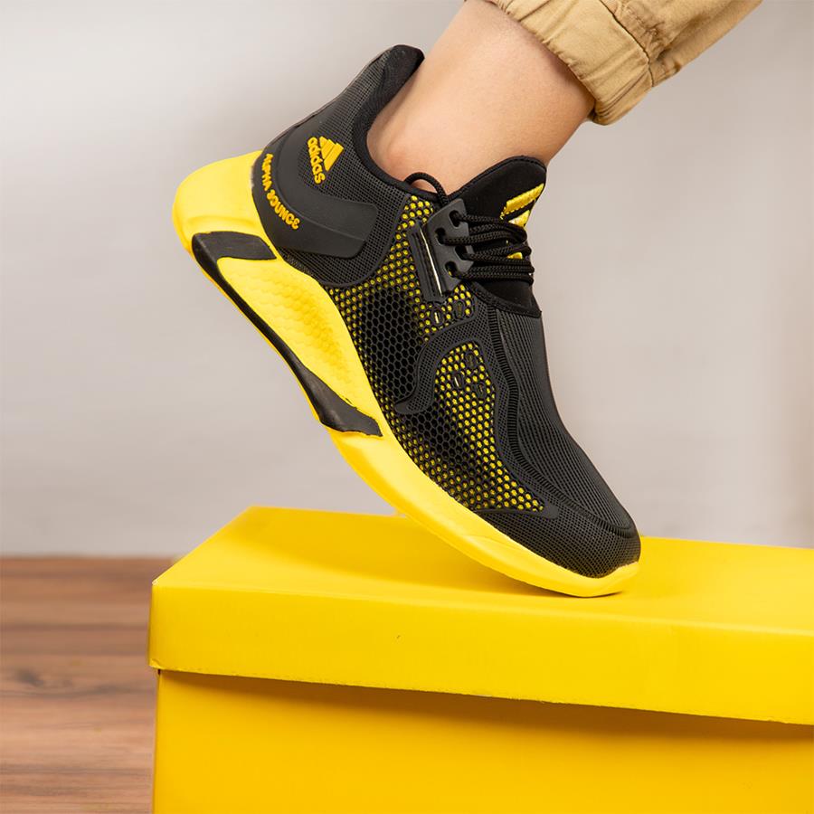 کفش مردانه Adidas_yellowپختی مدل 2094_رنگ مشکی