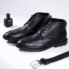 کفش نیم بوت مردانه Black LV مدل 2743