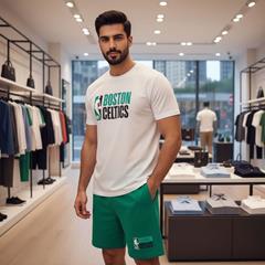 تیشرت و شلوارک مردانه Boston_Green مدل 3170