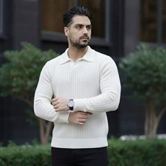 بافت مردانه Collar_Whit مدل 3682