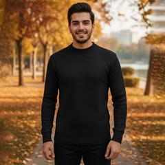 بافت مردانه Round_Black مدل 3731