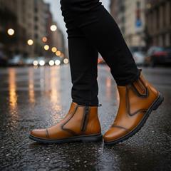 بوت مردانه Rubber_Honey مدل 3772
