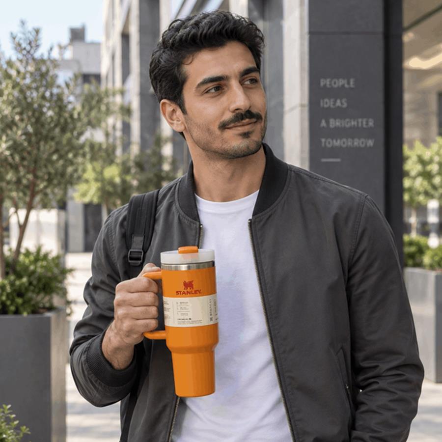 تراول ماگ Stanley_Orange مدل 3777