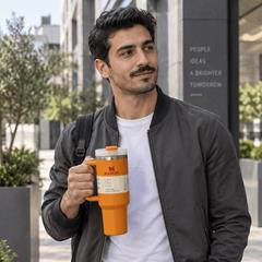 تراول ماگ Stanley_Orange مدل 3777