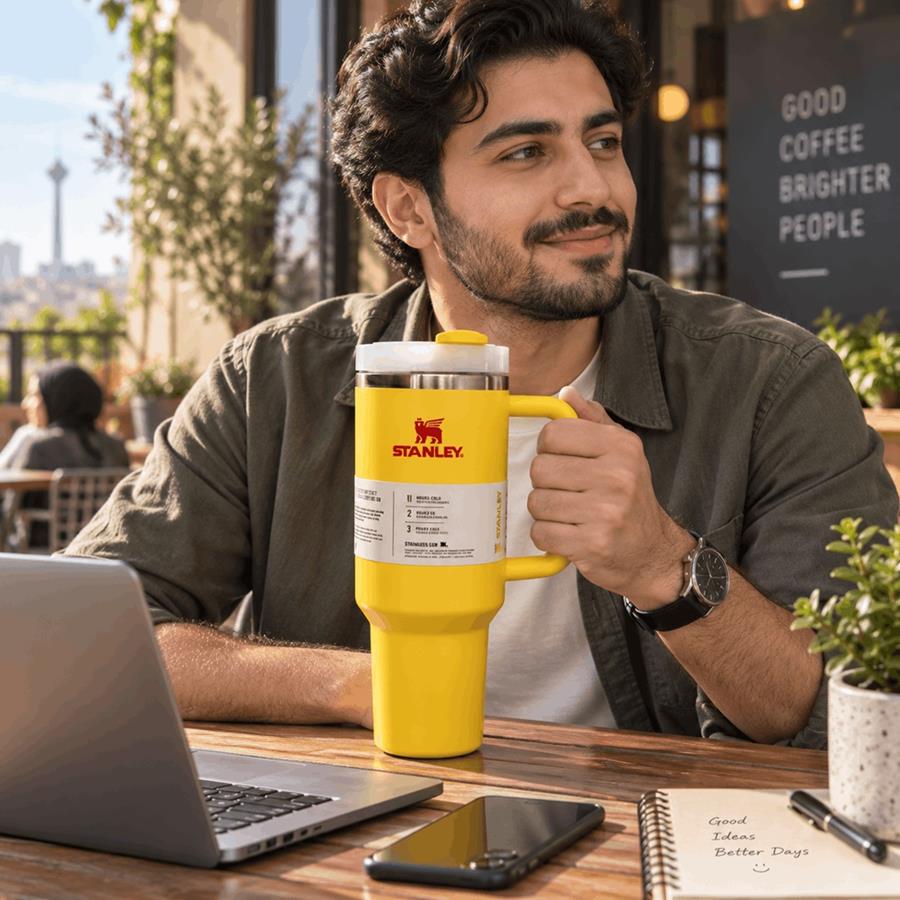 تراول ماگ Stanley_Yellow مدل 3781