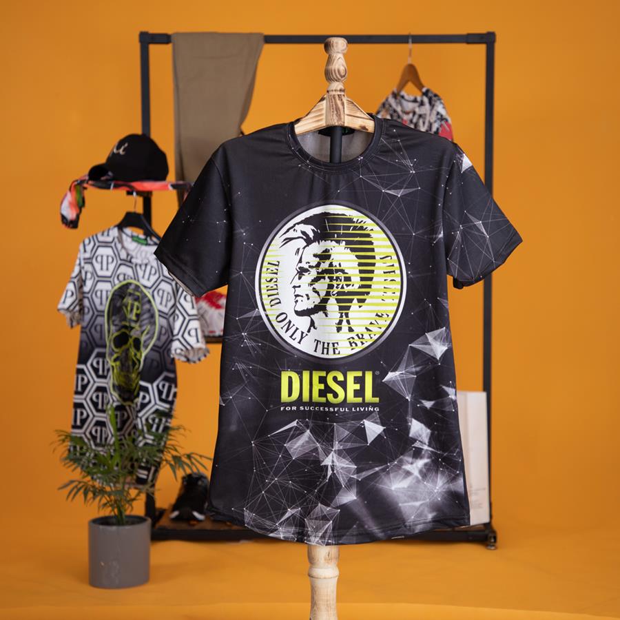 تیشرت مردانه Diesel مدل 1402_رنگ مشکی
