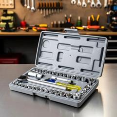 آچار بکس 40 عددی Aiwa مدل 2595