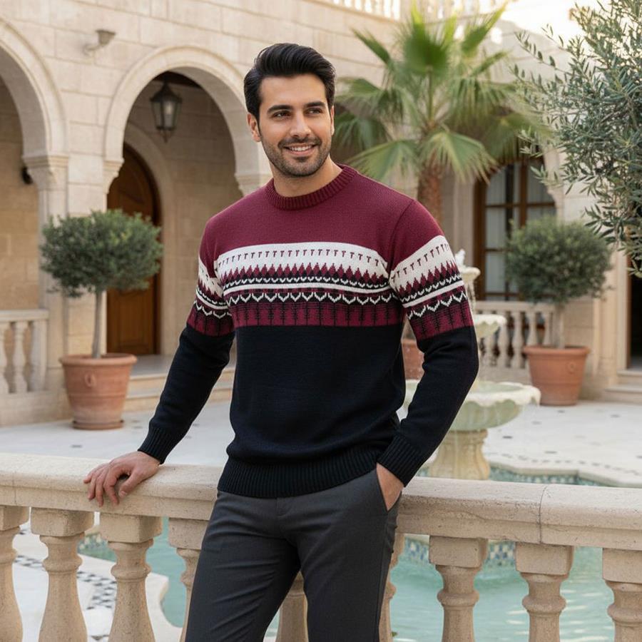 بافت مردانه Crimson مدل 3269