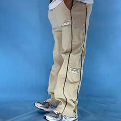 شلوار مردانه Balenci_Cream مدل 3485