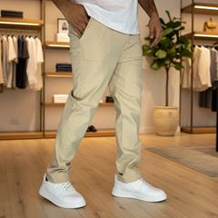 شلوار مردانه Simple_Cream مدل 3532