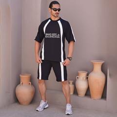 تیشرت و شلوارک Bronx_Black مدل 3638