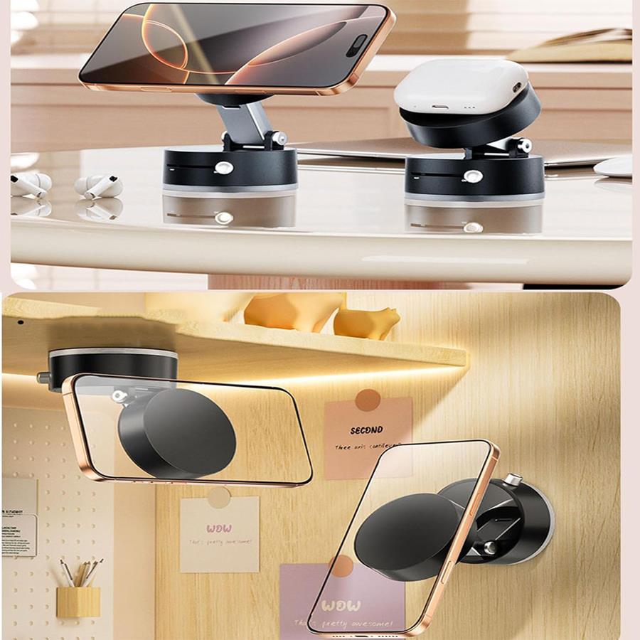 هولدر موبایل Vacuum_Suction مدل 3676_رنگ رندوم