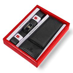 ست چرمی M.D_Black مدل 3759