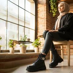 بوت دخترانه Versa_Black مدل 3764