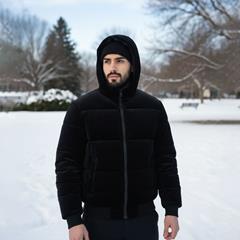 کاپشن مردانه Black_Simple مدل 3817