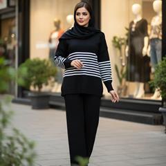 ست بلوز و شلوار بافت زنانه Benita_B مدل 3853