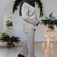 ست بلوز و شلوار بافت زنانه Parnia_Earthy مدل 3863