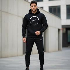 هودی و شلوار مردانه Nikolas_Black مدل 3888